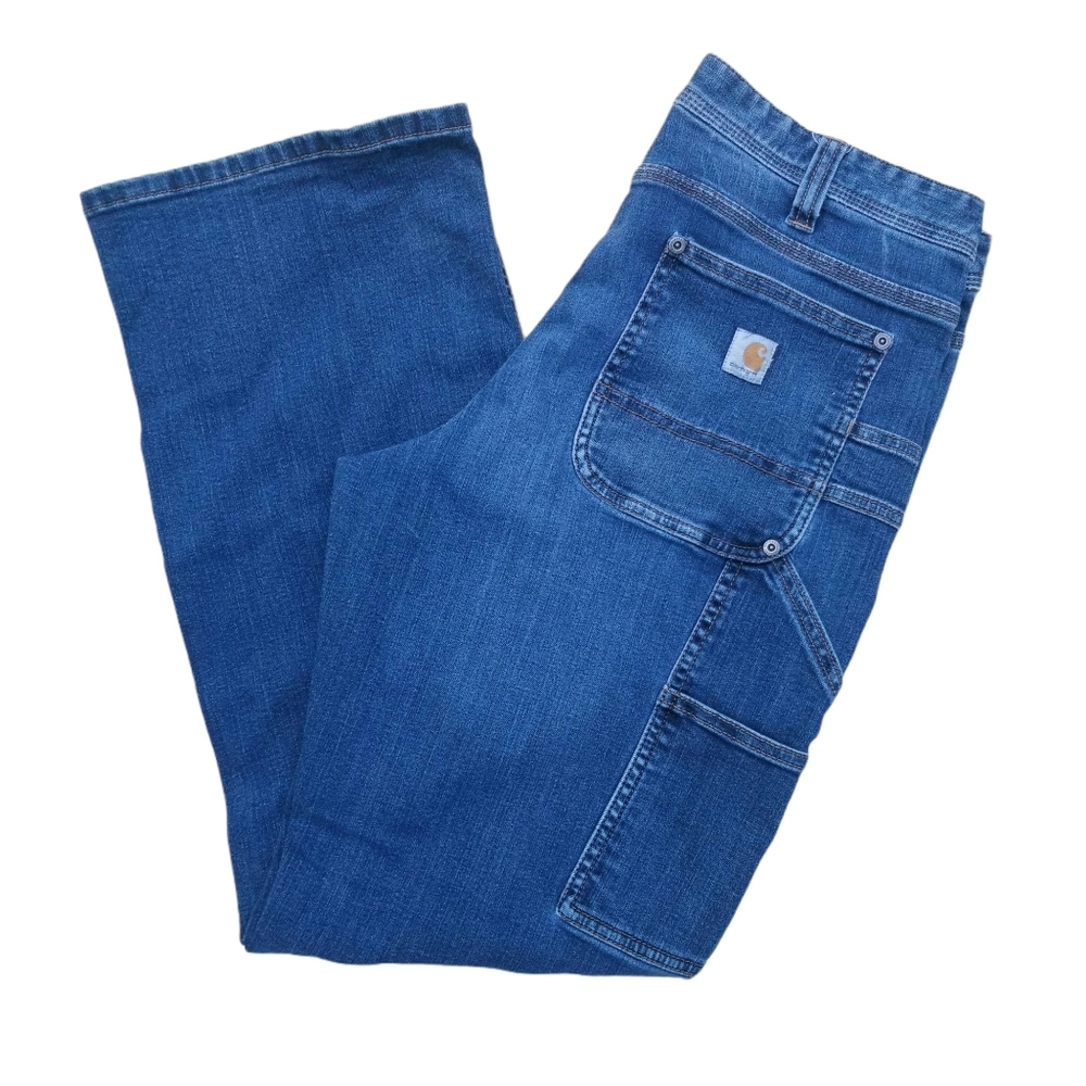 Carhartt carpenter jeans loose fit blue 12